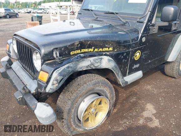 2006 Jeep Wrangler Sport z VIN 1J4FA49S06P721223, wystawiony jako IAAI lot #42654272 z przebiegiem 225 223 mil mil oraz . Historia ofert i sprzedaży dostępna na DreamBid. Obrazek 6.