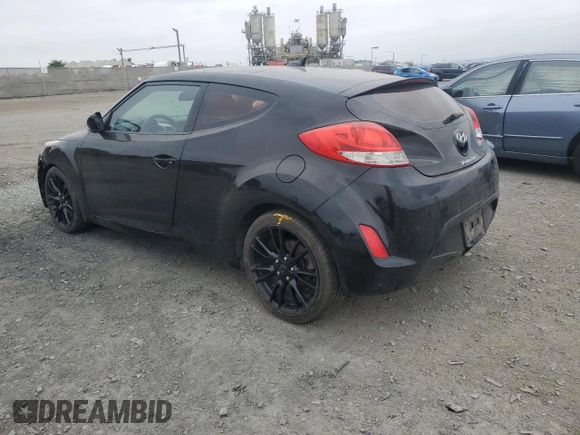 2012 Hyundai Veloster w/Black Int with VIN KMHTC6AD6CU054131, listed as a Copart auction lot 59344465 with 82,391 mi miles and Salvage title. Bid and sale history available at DreamBid. Image 2.