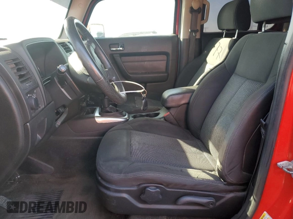 2006 Hummer H3 with VIN 5GTDN136768286831, listed as a Copart auction lot 77147574 with 193,459 mi miles and Salvage Title. Bid and sale history available at carsss.com. Image 7.
