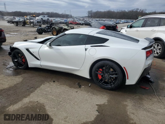 2016 Chevrolet Corvette 3LT with VIN 1G1YF2D79G5119336, listed as a Copart auction lot 40933234 with 22,446 mi miles. Bid and sale history available at carsss.com. Image 2.