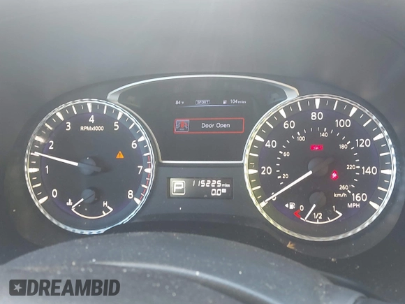 2015 Infiniti QX60 with VIN 5N1AL0MMXFC554836, listed as a IAAI auction lot 42435050 with 115,225 mi miles and . Bid and sale history available at DreamBid. Image 7.