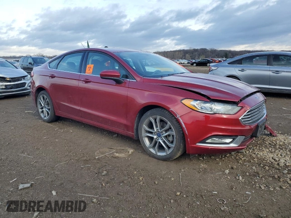 2017 Ford Fusion SE with VIN 3FA6P0HD2HR179365, listed as a Copart auction lot 48155574 with 124,138 mi miles and Non Repairable. Bid and sale history available at DreamBid. Image 4.