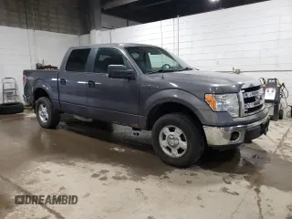 2013 Ford F-150 XL with VIN 1FTFW1EFXDKE17762, listed as a Copart auction lot 55102745 with 182,214 mi miles and Clean title. Bid and sale history available at DreamBid. Image 4.