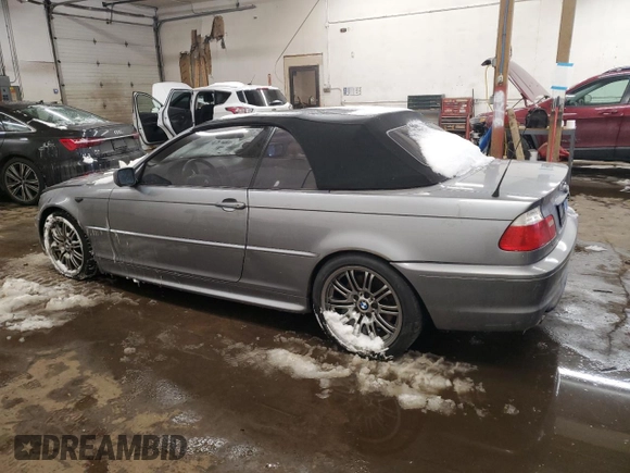 2005 BMW 3 Series 330Ci with VIN WBABW53465PL51199, listed as a Copart auction lot 43700505 with 124,507 mi miles and Salvage Title. Bid and sale history available at carsss.com. Image 2.