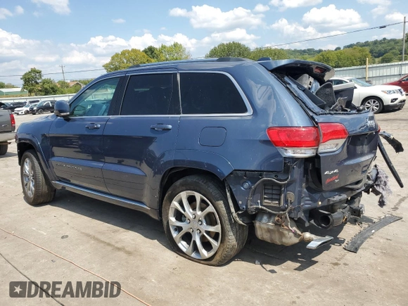 2021 Jeep Grand Cherokee Summit with VIN 1C4RJFJT8MC549174, listed as a Copart auction lot 68284044 with 41,279 mi miles and Salvage Title. Bid and sale history available at carsss.com. Image 2.