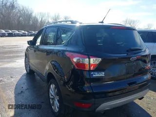 2017 Ford Escape Titanium with VIN 1FMCU0J94HUD58815, listed as a IAAI auction lot 41455415 with 80,421 mi miles and . Bid and sale history available at DreamBid. Image 3.