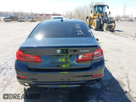 2018 BMW 5 Series 540i with VIN WBAJE5C52JWA97999, listed as a IAAI auction lot 41763708 with Not Provided miles and . Bid and sale history available at carsss.com. Image 16.