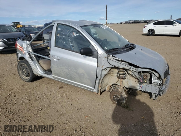 2005 Toyota ECHO z VIN JTDKT123450094307, wystawiony jako Copart lot #76727444 z przebiegiem Nie podano mil oraz Czysty tytuł • Clean title. Historia ofert i sprzedaży dostępna na DreamBid. Obrazek 4.