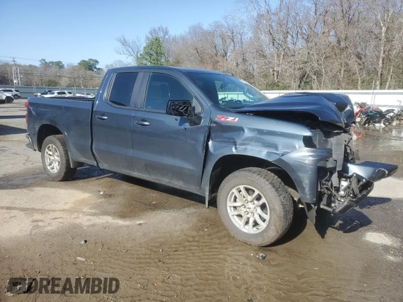 2019 Chevrolet Silverado 1500 RST with VIN 1GCRYEEDXKZ177954, listed as a Copart auction lot 47392845 with 151,589 mi miles and Salvage Title. Bid and sale history available at DreamBid. Image 4.