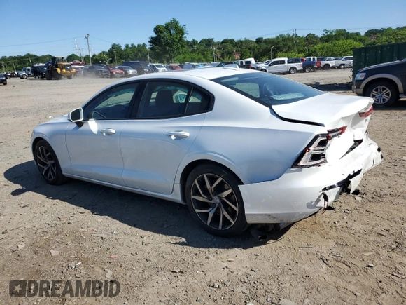 2019 Volvo S60 Momentum with VIN 7JR102FK7KG011811, listed as a Copart auction lot 56910234 with 50,912 mi miles and Salvage Title. Bid and sale history available at carsss.com. Image 2.