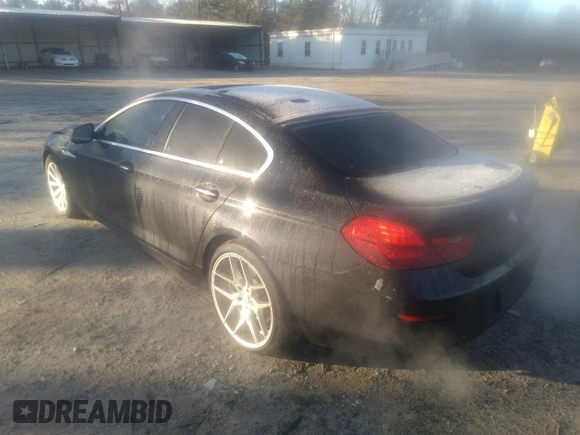 2014 BMW 6 Series 640i z VIN WBA6A0C55EDZ04549, wystawiony jako IAAI lot #41764155 z przebiegiem 154 705 mil mil oraz . Historia ofert i sprzedaży dostępna na DreamBid. Obrazek 3.