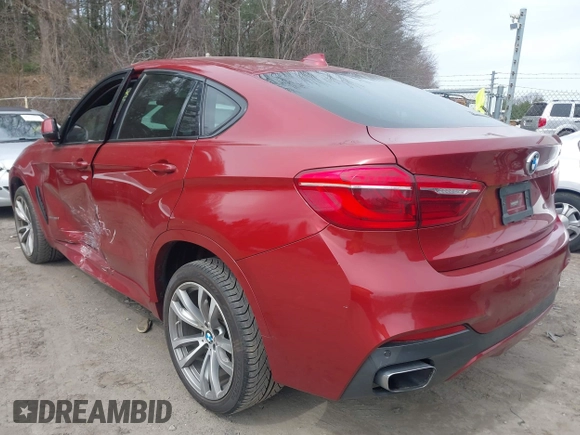 2016 BMW X6 sDrive35i with VIN 5UXKU0C52G0F93330, listed as a IAAI auction lot 41899939 with 126,404 mi miles. Bid and sale history available at carsss.com. Image 3.