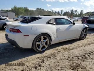 2015 Chevrolet Camaro SS with VIN 2G1FK1EJ4F9305438, listed as a Copart auction lot 58135185 with 62,966 mi miles and Salvage title. Bid and sale history available at DreamBid. Image 3.