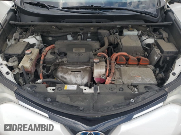2016 Toyota RAV4 Hybrid XLE with VIN JTMRJREV0GD017557, listed as a Copart auction lot 53369355 with 271,066 mi miles and Salvage Title. Bid and sale history available at carsss.com. Image 12.
