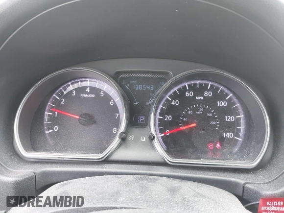 2016 Nissan Versa S with VIN 3N1CN7AP5GL832209, listed as a IAAI auction lot 41513043 with 138,543 mi miles. Bid and sale history available at carsss.com. Image 7.