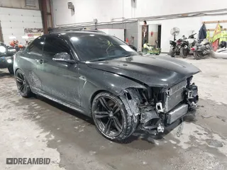 2018 BMW M2 with VIN WBS1J5C56JVD36919, listed as a IAAI auction lot 41587121 with 46,356 mi miles. Bid and sale history available at carsss.com. Image 1.