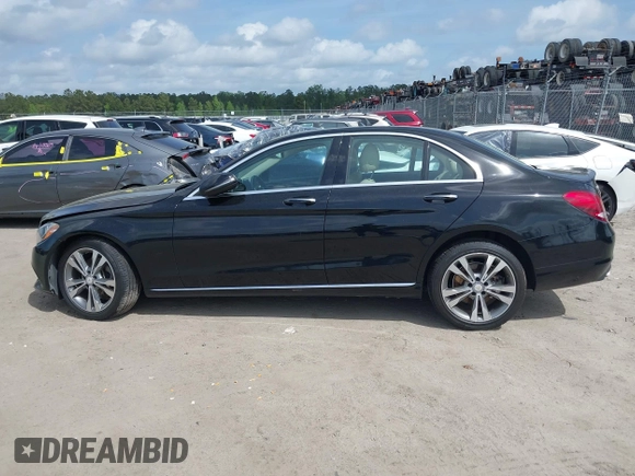 2017 Mercedes-Benz C 300 with VIN 55SWF4JB1HU190340, listed as a IAAI auction lot 41955855 with 158,810 mi miles and . Bid and sale history available at DreamBid. Image 14.