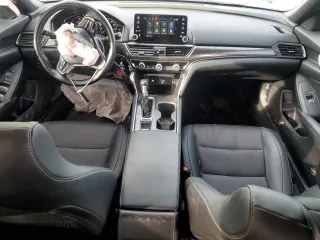 2019 Honda Accord Sedan Sport 1.5T with VIN 1HGCV1F32KA100119, listed as a Copart auction lot 45907395 with 77,765 mi miles and Salvage Title. Bid and sale history available at carsss.com. Image 8.