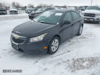 2013 Chevrolet Cruze LS with VIN 1G1PA5SH1D7267312, listed as a IAAI auction lot 41052844 with 181,905 mi miles. Bid and sale history available at carsss.com. Image 2.