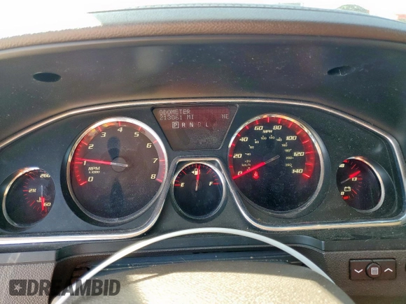 2015 GMC Acadia Denali with VIN 1GKKRTKD6FJ175909, listed as a Copart auction lot 52730395 with 213,061 mi miles and Salvage Title. Bid and sale history available at carsss.com. Image 9.