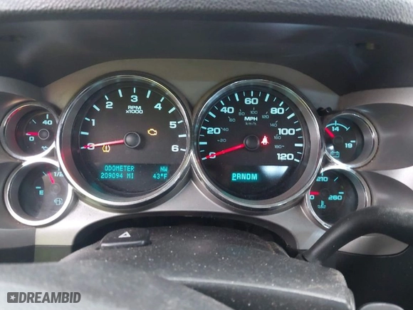 2011 GMC Sierra 1500 SLE with VIN 1GTR2VE37BZ158318, listed as a IAAI auction lot 42025013 with 209,094 mi miles. Bid and sale history available at carsss.com. Image 7.