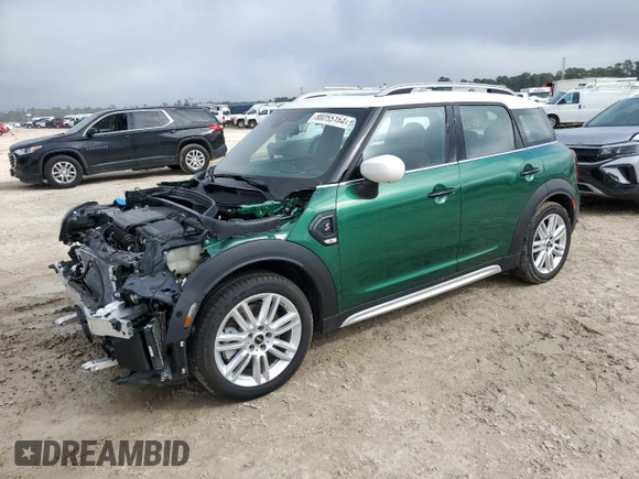 2024 MINI Countryman Cooper S with VIN WMZ53BR06R3S08133, listed as a Copart auction lot 80255164 with 6,035 mi miles and Salvage Title. Bid and sale history available at carsss.com. Image 1.
