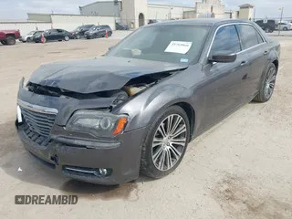 2013 Chrysler 300 with VIN 2C3CCABG7DH611105, listed as a IAAI auction lot 41769860 with 186,476 mi miles. Bid and sale history available at carsss.com. Image 2.