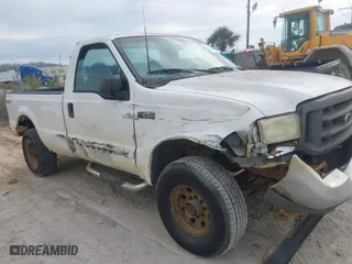 2003 Ford Super Duty F-250 XL with VIN 1FTNF21L13EB84283, listed as a IAAI auction lot 41287201 with 192,407 mi miles. Bid and sale history available at carsss.com. Image 18.