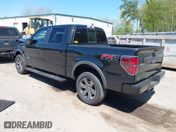 2014 Ford F-150 XL with VIN 1FTFW1ET3EFC67381, listed as a IAAI auction lot 42225858 with 85,853 mi miles and . Bid and sale history available at DreamBid. Image 3.