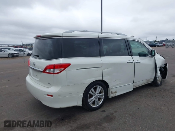 2012 Nissan Quest S z VIN JN8AE2KP4C9034426, wystawiony jako IAAI lot #42187314 z przebiegiem 221 834 mil mil oraz . Historia ofert i sprzedaży dostępna na DreamBid. Obrazek 4.