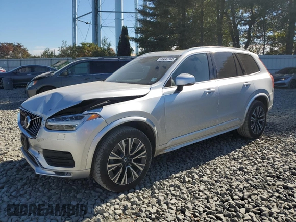 2021 Volvo XC90 Momentum with VIN YV4102PK7M1747194, listed as a Copart auction lot 76447264 with 25,862 mi miles and Salvage Title. Bid and sale history available at carsss.com. Image 1.