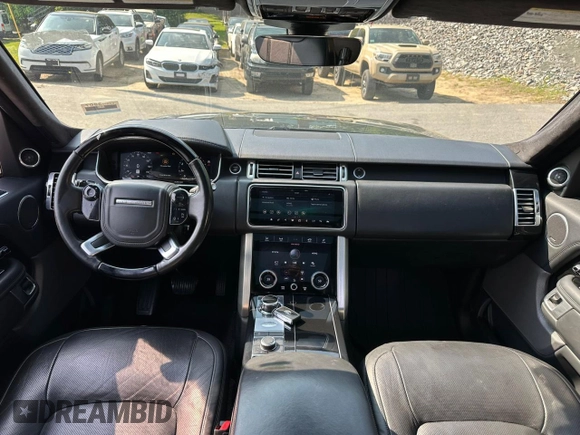2019 Land Rover Range Rover with VIN SALGS5RE9KA528226, listed as a Copart auction lot 60043915 with 98,488 mi miles and Clean title. Bid and sale history available at DreamBid. Image 7.