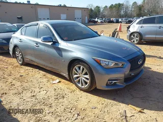 2015 Infiniti Q50 Premium with VIN JN1BV7AP2FM336977, listed as a IAAI auction lot 41782699 with 103,031 mi miles. Bid and sale history available at carsss.com. Image 1.
