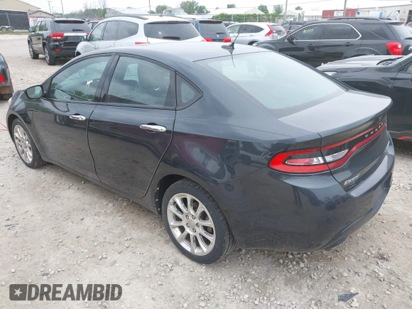 2013 Dodge Dart Limited with VIN 1C3CDFCH2DD155500, listed as a IAAI auction lot 42386654 with 77,461 mi miles and . Bid and sale history available at DreamBid. Image 3.