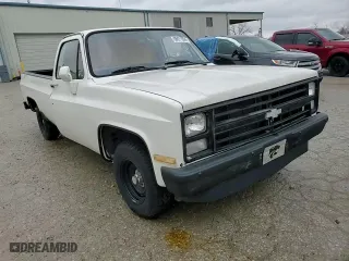 1986 Chevrolet Pickup with VIN 1GCDC14N6GS190227, listed as a Copart auction lot 86871994 with 0 mi miles and Salvage Title. Bid and sale history available at carsss.com. Image 11.