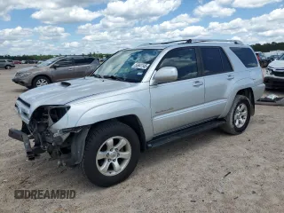 2005 Toyota 4Runner SR5 with VIN JTEBT14R658023043, listed as a Copart auction lot 55941145 with 126,757 mi miles and Salvage Title. Bid and sale history available at DreamBid. Image 1.