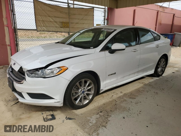 2017 Ford Fusion Hybrid SE with VIN 3FA6P0LU3HR209187, listed as a Copart auction lot 58320045 with 161,449 mi miles and Salvage title. Bid and sale history available at DreamBid. Image 1.