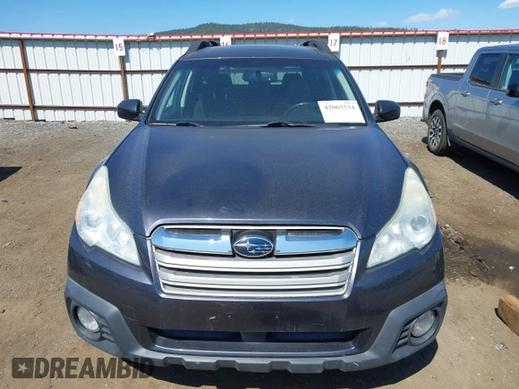2013 Subaru Outback Premium with VIN 4S4BRBGC0D3272509, listed as a IAAI auction lot 42065534 with 155,500 mi miles and . Bid and sale history available at DreamBid. Image 12.
