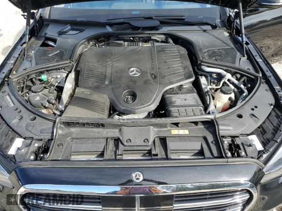 2023 Mercedes-Benz S-Class S 580e with VIN W1K6G6KB7PA195936, listed as a Copart auction lot 76337044 with 18,773 mi miles and Salvage Title. Bid and sale history available at carsss.com. Image 12.