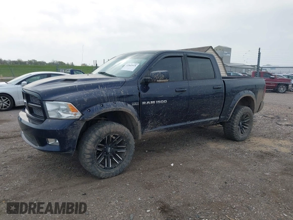 2012 Ram 1500 Sport with VIN 1C6RD7MT0CS285758, listed as a IAAI auction lot 42069918 with 116,424 mi miles and . Bid and sale history available at DreamBid. Image 2.
