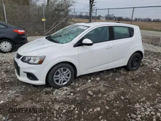 2017 Chevrolet Sonic LT with VIN 1G1JG6SH0H4167817, listed as a Copart auction lot 51957055 with 135,045 mi miles and Salvage title. Bid and sale history available at DreamBid. Image 1.