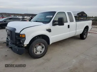2009 Ford F-250 XL with VIN 1FTSX20579EB29008, listed as a Copart auction lot 84758364 with 297,599 mi miles and Salvage title. Bid and sale history available at DreamBid. Image 1.
