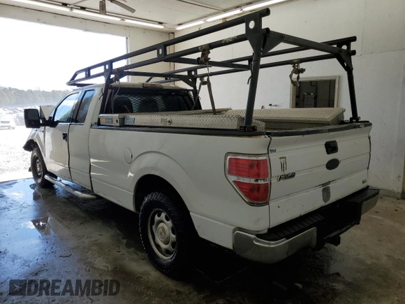 2010 Ford F-150 XL with VIN 1FTVX1CV2AKE27264, listed as a Copart auction lot 49683895 with 405,546 mi miles and Salvage title. Bid and sale history available at DreamBid. Image 2.