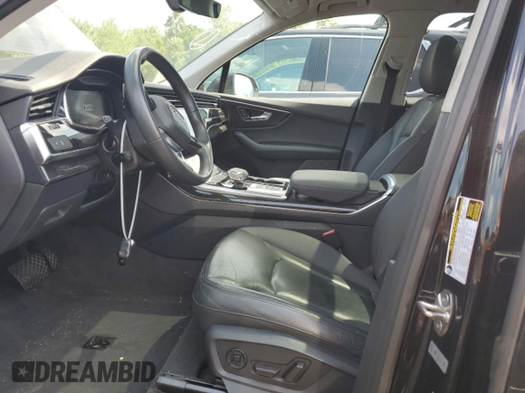 2021 Audi Q7 Premium with VIN WA1AJAF72MD015202, listed as a Copart auction lot 63579785 with 26,564 mi miles and Salvage title. Bid and sale history available at DreamBid. Image 7.