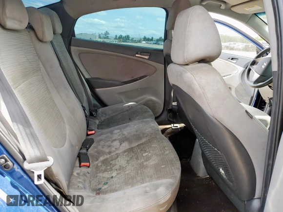 2017 Hyundai Accent SE z VIN KMHCT4AE8HU214417, wystawiony jako Copart lot #58548515 z przebiegiem 118 018 mil mil oraz Czysty tytuł • Clean title. Historia ofert i sprzedaży dostępna na DreamBid. Obrazek 10.