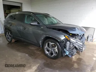 2022 Hyundai Tucson SEL with VIN 5NMJC3AEXNH133590, listed as a Copart auction lot 44133265 with 61,290 mi miles and Salvage Title. Bid and sale history available at carsss.com. Image 4.