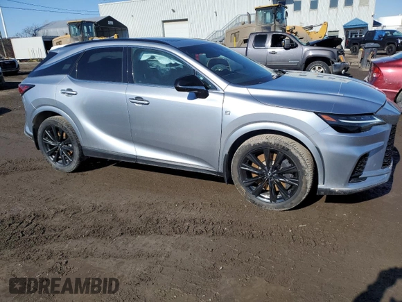 2023 Lexus RX with VIN 2T2BAMCAXPC006997, listed as a Copart auction lot 49681865 with 35,627 mi miles and Salvage Title. Bid and sale history available at carsss.com. Image 4.