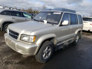 1998 Isuzu Trooper S with VIN JACDJ58X2W7904783, listed as a Copart auction lot 86781754 with 175,643 mi miles and Clean Title. Bid and sale history available at DreamBid. Image 1.