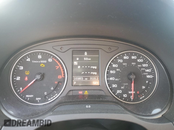 2016 Audi A3 Premium Plus z VIN WAUE8GFF1G1054766, wystawiony jako Copart lot #53951465 z przebiegiem 103 803 mil mil oraz Szkoda całkowita • Salvage title. Historia ofert i sprzedaży dostępna na DreamBid. Obrazek 9.