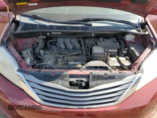 2013 Toyota Sienna XLE с VIN 5TDDK3DC4DS064952, выставлен на аукционе Copart как лот 56797335 с пробегом Не указан миль и Списание • Salvage title. История ставок и продаж доступна на DreamBid. Изображение 12.